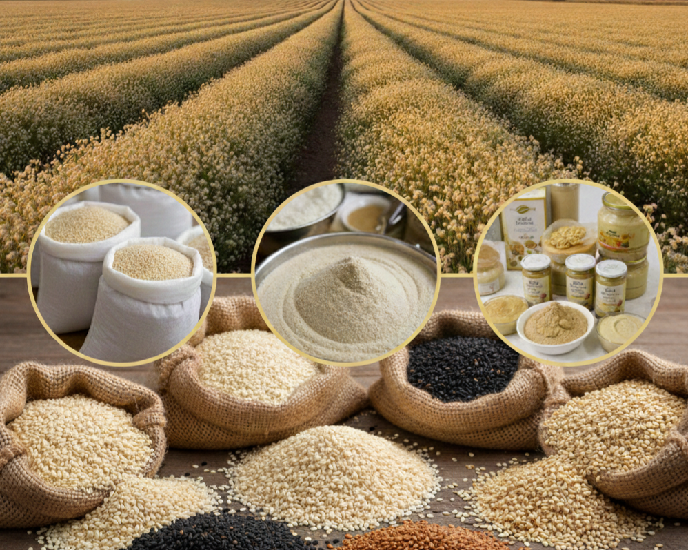 دراسة جدوى مشروع زراعة السمسم في مصر